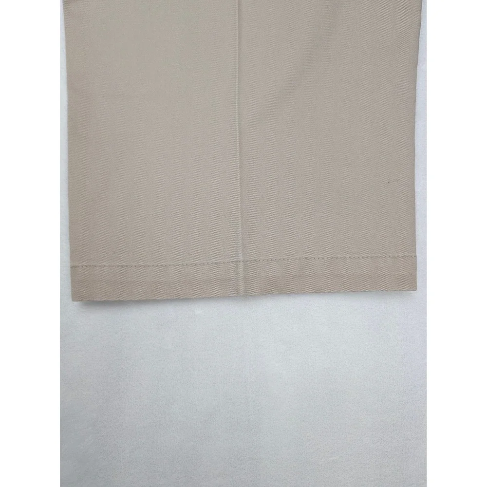 Oak‎ Hill Mens Khaki Pleated Pants Size 48x34 Casual Chinos